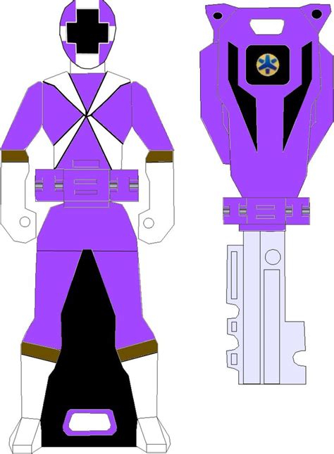 violet lightspeed ranger key  sailortrekkie  deviantart