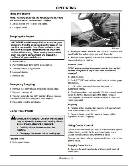 john deere   lawn garden tractor jd operators manual omm operation book finney