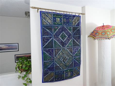 latest indian fabric art wall hangings