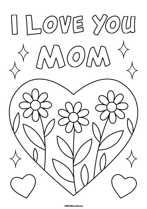 mothers day coloring printables momtivational