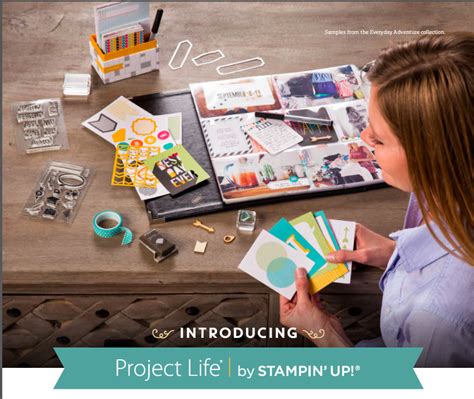 project life  stampin   soggy stamper