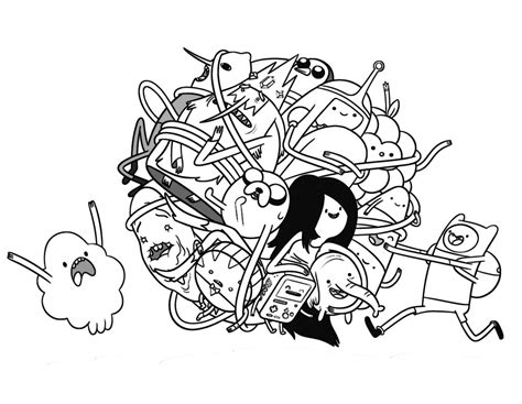 adventure time coloring pages  coloring pages  kids
