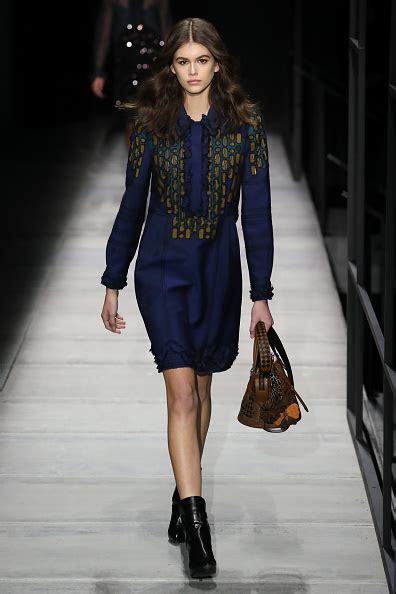 Kaia Gerber Steals The Show While Catwalking At Bottega