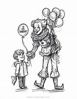 Clown Pennywise Coloring Georgie Pages Drawing Friendly Printable Xcolorings Sketch 74k 776px 600px Resolution Info Type  Size Jpeg Getdrawings sketch template