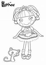 Coloring Lalaloopsy Pages Drawing Mermaid Colouring Girls Splatoons Books Color Bratz Kids sketch template