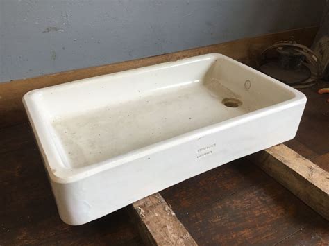 outdoor shallow butler sink authentic reclamation