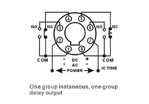 pin time delay relay wiring diagram wiring diagram