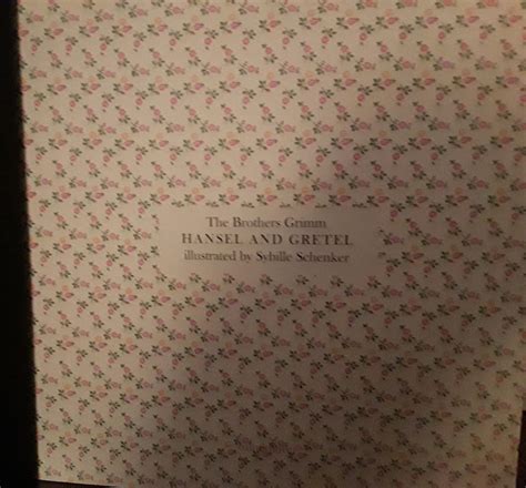 Hansel And Gretel First Edition Par Brothers Grimm Illustrated