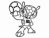 Fuleco Mascot Coloring Coloringcrew sketch template