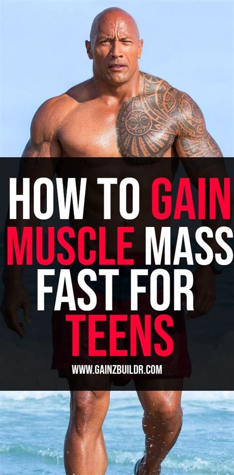 learn how to gain muscle mass and weight fast for teens and skinny guys