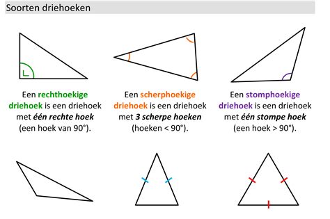 driehoeken onthoudblad downloadbaar lesmateriaal klascement