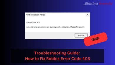 troubleshooting guide   fix roblox error code  shining awards