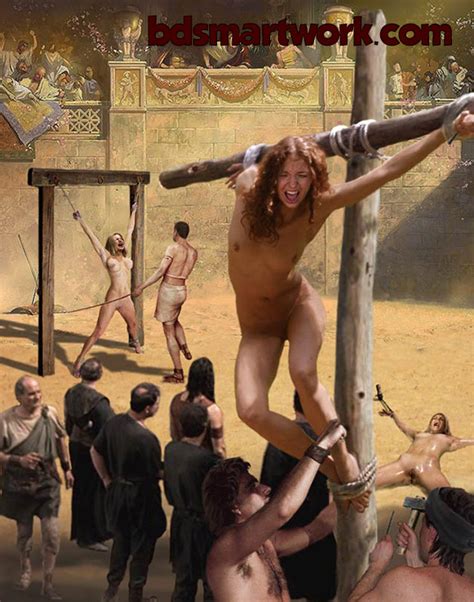 bdsm crucified women roman art mega porn pics