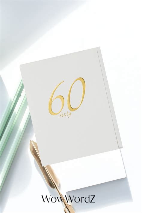 sixty birthday card birthdaycard sixtybirthdaycard celebrateyears