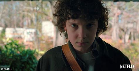Stranger Things Eleven Returns With Curly Hair Daily