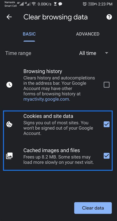 clear cookies  cache  chrome deletewiki