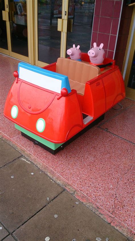 peppa pigs car  coin operated rides pinterest pigs cars