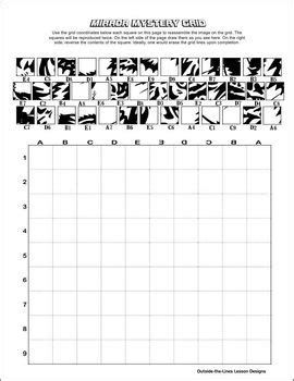 mystery grid drawing worksheets  paintingvalleycom explore