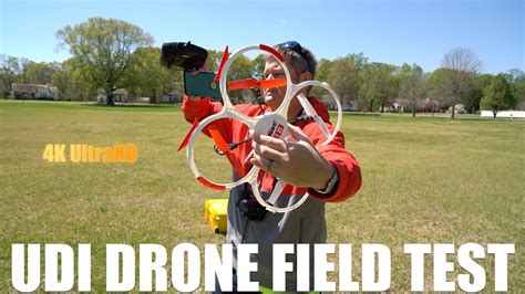 udi drone field test youtube