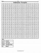 Squares Math Coloring Worksheets Halloween Multiplication Color Number Spongebob Squared Pages Subtraction Digit Addition Worksheeto Template Worksheet Via Letter sketch template