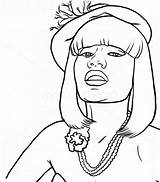 Nicki Minaj Worksheets sketch template