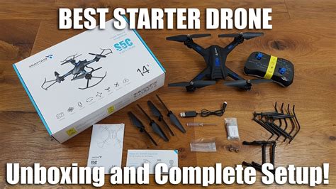snaptain sc wifi fpv p hd unboxing  complete setup  beginners youtube