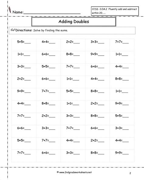 fact family worksheets  structured   minute math