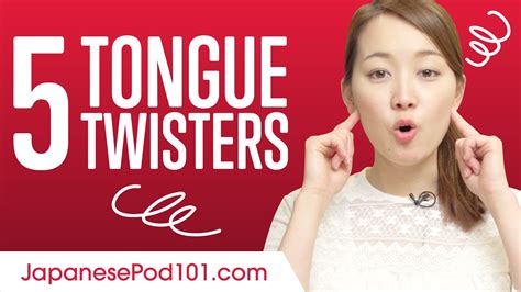 5 japanese tongue twisters youtube