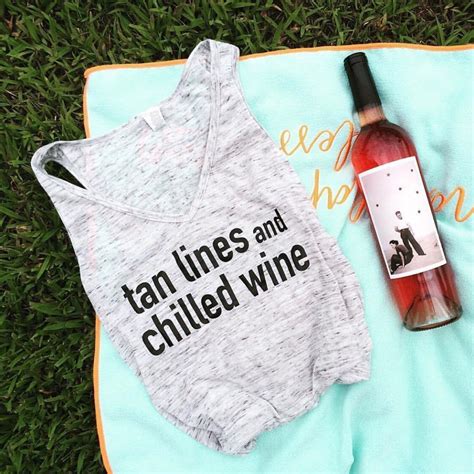 tan lines and chilled wine rose wine tanlines summerfeels tanlines