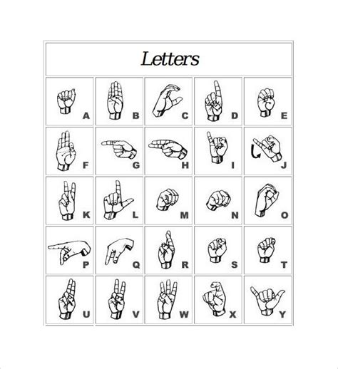 bethany dawson alphabet sign language chart interested  american