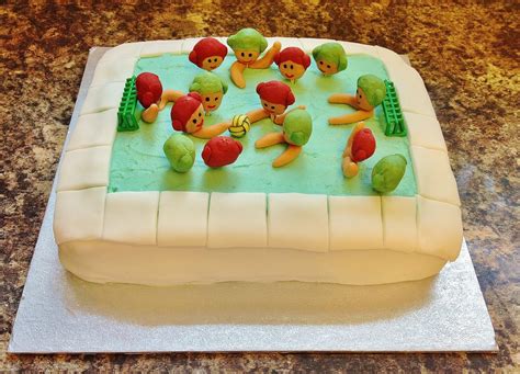 Crumbs Water Polo Themed Birthday Cake