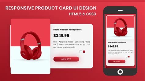 creative product card design  commerce card  html css