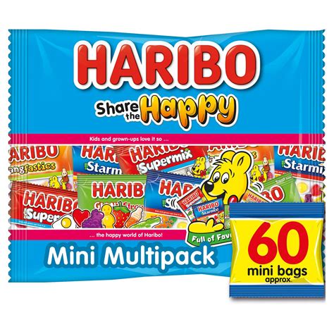 haribo share  happy multipack bag  multipacks iceland foods