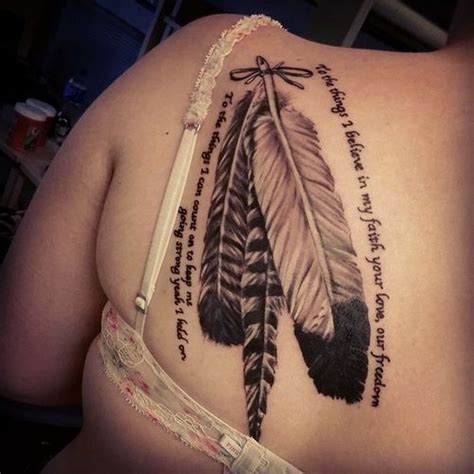 45 Awesome Feather Tattoo Ideas Feather Tattoos Feather Tattoo For