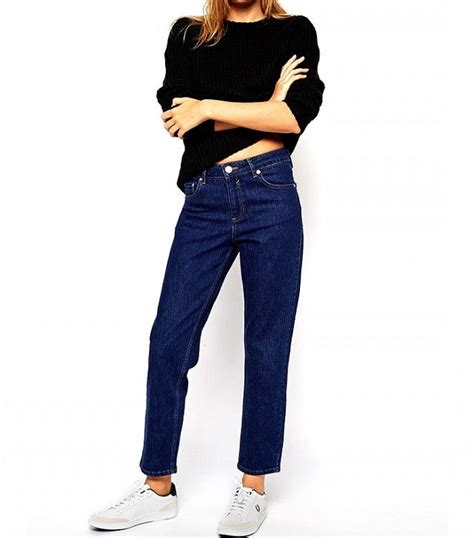 definitive proof  mum jeans  stylish girlfriend jeans mom jeans fashion