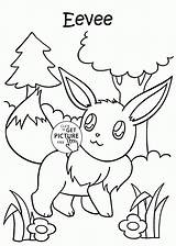 Coloring Eevee Colorear Pikachu sketch template