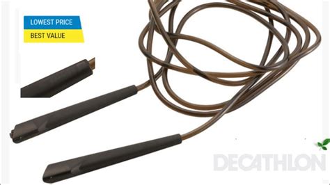 decathlon jump rope full review ii decathlon skipping rope  unboxing video youtube
