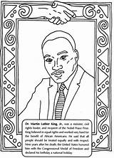 Luther Mlk Worksheets Sheets Bestcoloringpagesforkids Scuola Freebies Colorare sketch template