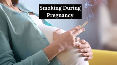 Smoking During Pregnancy Go Lifestyle Wiki