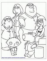 Coloring Family Pages Guy Printable Dad American Griffin Peter Adult Army Comments Library Clipart Choose Board sketch template