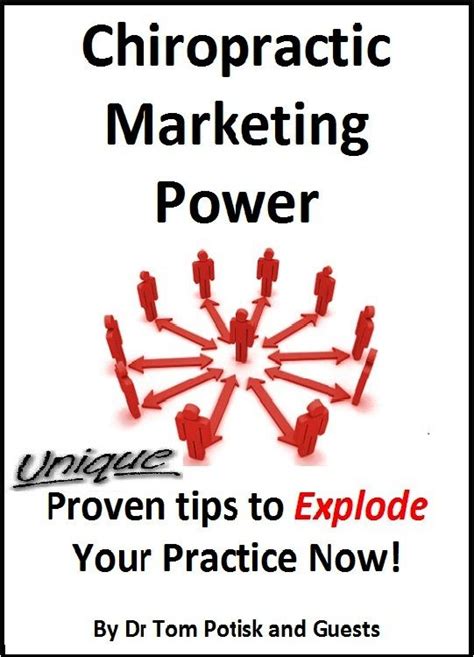 chiropractic marketing ebook with loads of unique and proven ideas and