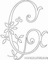 Coloring Monogram Pages Getcolorings Et sketch template