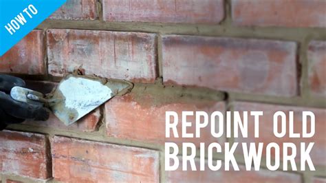 How To Repoint Old Brickwork Iconicessentials
