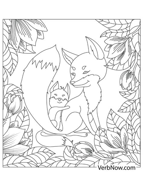 fox coloring pages   printable  verbnow