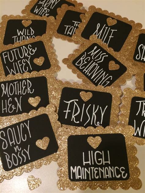 Bachelorette Party Name Tag Ideas Fun And Naughty