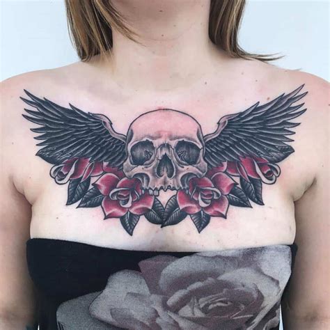 Ideias De Tatuagem No Peito Feminina Para Você Se Inspirar