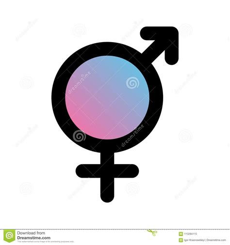 Sex Icons Male And Female Signs Gender Symbols Stock