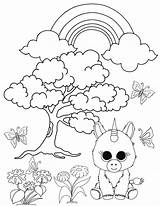 Beanie Coloring Pages Ty Boo Boos Getdrawings Babies sketch template