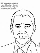 Obama Barack Coloring Pages Drawing Easy President Printable Michelle Getdrawings Getcolorings Color Drawings Tumblr Print Sketch Template Smiling Colorings sketch template