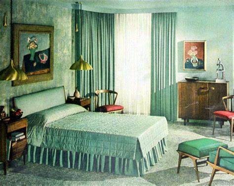 vintage  master bedroom decor   examples  retro home style
